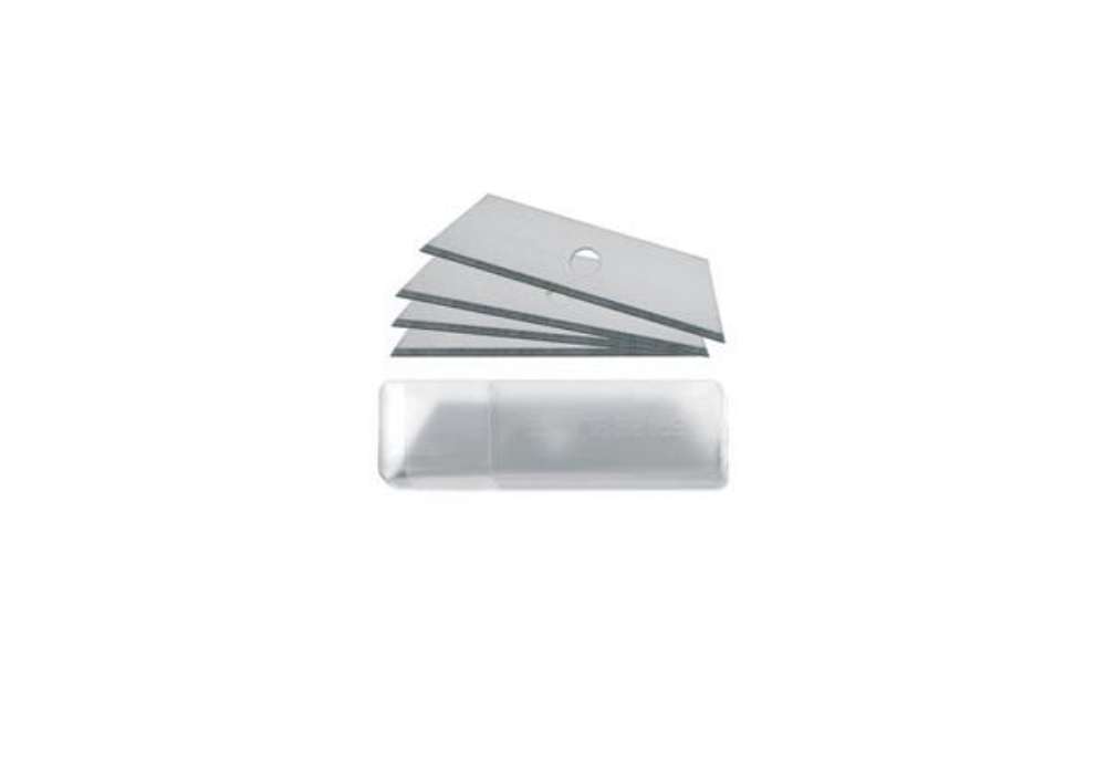 Immagine di Lame di ricambio Westcott 18 mm forma trapezoidale argento Conf. 10 pezzi - E-84020 00