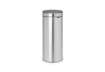 Immagine di Pattumiera Brabantia Touch Bin New 29,5x32x72 cm 30 litri Inox Satinato - 115349