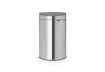 Immagine di Pattumiera Brabantia Touch Bin New 30,2x43,5x72,7 cm 40 litri Inox Satinato - 114823