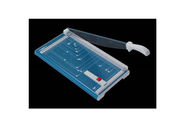 Immagine di Taglierina a leva Dahle con pressino manuale luce 460-1,5 mm blu - R000534