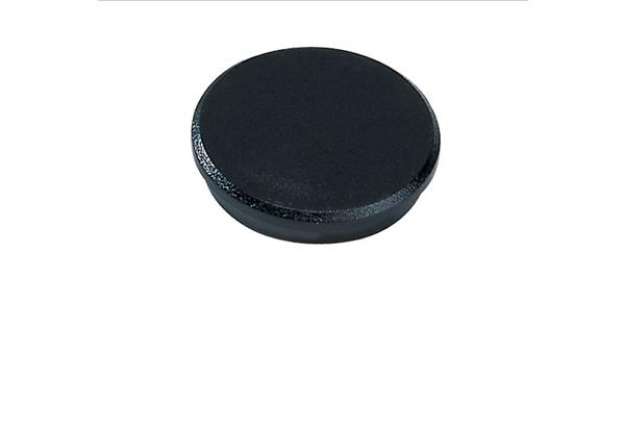 Immagine di Magneti Dahle rotondi Ø 32 mm nero altezza 7 mm - forza 8 N - conf. 10 pezzi - R955329