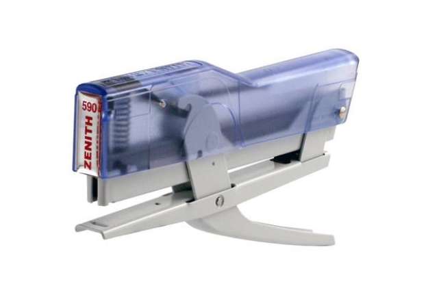 Immagine di Cucitrice a pinza ZENITH 590 Fun Blu Trasparente/Bianco 0205901857