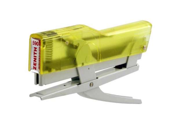 Immagine di Cucitrice a pinza ZENITH 590 Fun Giallo Trasparente/Bianco 0205901873