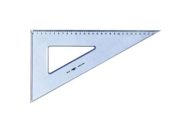 Immagine di Squadra ARDA Linea Uni plastica termoresistente fumé ottico trasparente 60° cm 35 - 28835SS