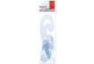 Immagine di Set curvilinee ARDA Serie Uni polistirolo termoresistente grigio trasparente  Conf. 3 pezzi - 29012