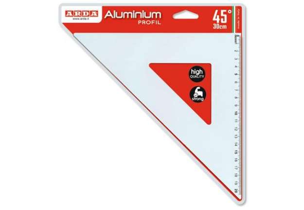 Immagine di Squadra ARDA Linea Profil alluminio 45° 30 cm 18032
