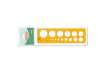 Immagine di Maschera per cerchi ARDA con smusso mm 1-30 polistirolo arancio bordo tirachina 7128