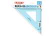 Immagine di Squadra ARDA Linea Tecnoschool polistirolo termoresistente azzurro trasparente 45° cm 30 - 40130SS