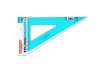 Immagine di Squadra ARDA Linea Tecnoschool polistirolo termoresistente azzurro trasparente 60° cm 35 - 40235SS