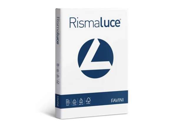 Immagine di Carta per fotocopie A3 Favini Rismaluce Bianca 100 g/m² Risma da 300 fogli - A680313
