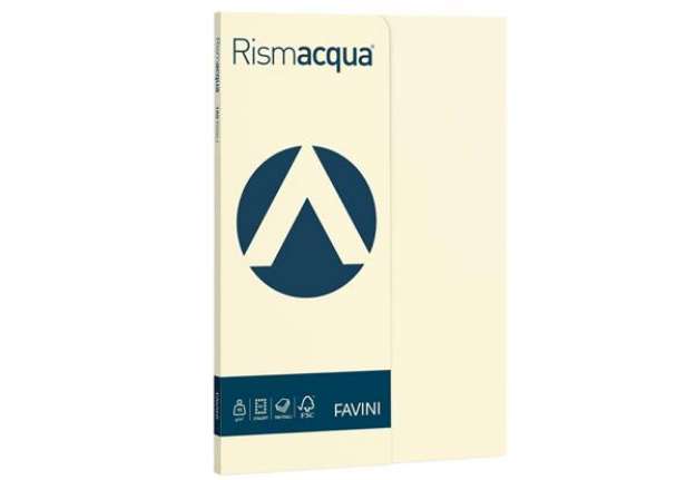 Immagine di EC - Carta colorata Favini Rismacqua Small 90 g/m² A4 avorio Risma da 100 fogli - A69Q144