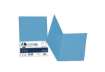 Immagine di Cartellina semplice FAVINI FOLDER S cartoncino Simplex Luce&Acqua 200 g/m² 25x34cm azzurro 55  conf.