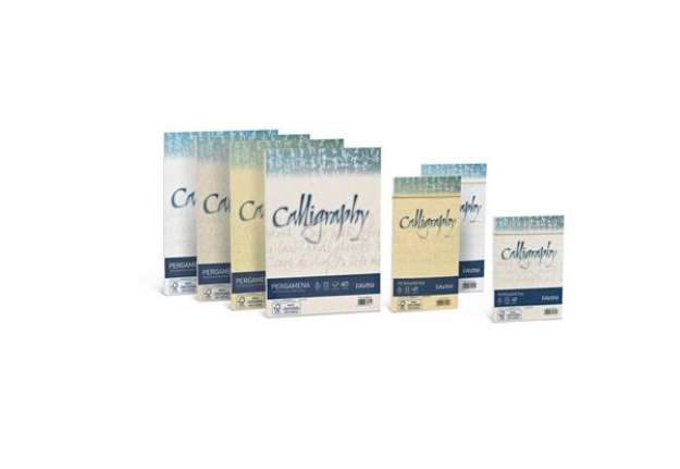 Immagine di Carta pergamena FAVINI Calligraphy per lettere da stampare, finitura liscia 190 g/m² A4 crema 05  50