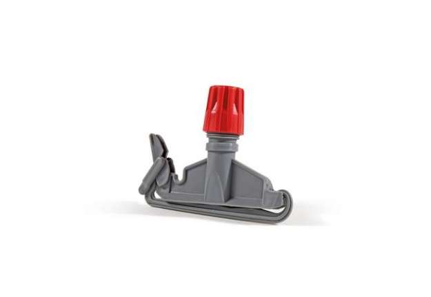 Immagine di Pinza per mop Perfetto Factory a frange e in viscosa grigio 0026I