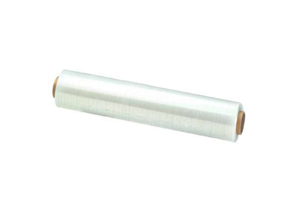 Immagine di Film estensibile SYROM formato 50 cm x 300 mt polietilene trasparente 19018