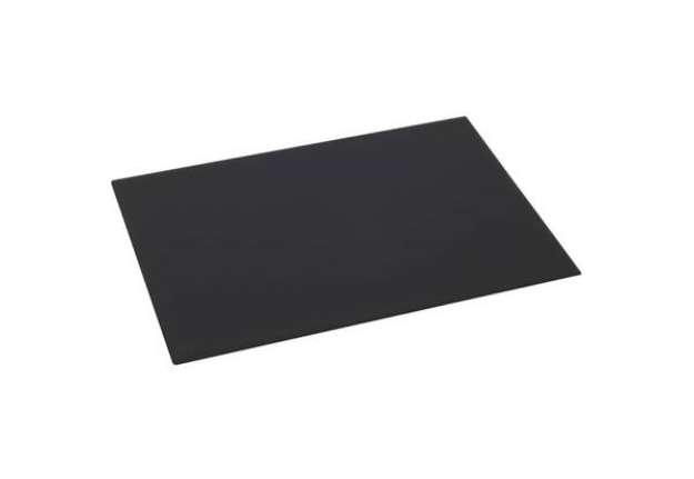 Immagine di Sottomano Neon Arda in plastica morbida Soft-touch f.to 50x35 cm nero 0113NEO1000