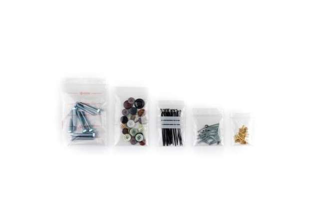 Immagine di Buste Grip trasparenti WeGrip 4x6 cm trasparente neutra conf. da 1000 buste - TG4060