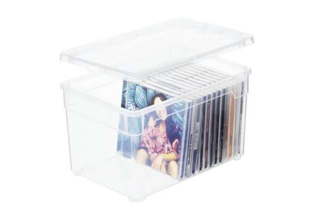 Immagine di Contenitore Rotho Clear Box in PPL impilabile trasparente - 5 L 26x17,5x15 cm - F707802
