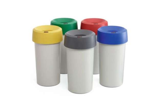 Immagine di Coperchio per cestino Rotho MODO grigio  F800001