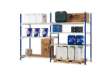Immagine di Modulo aggiuntivo per scaffalatura Paperflow RANG'ECO+ regolabile 100x80x200 cm blu - K603181