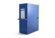 Immagine di Cartella portaprogetti con bottone Sei Rota Big - dorso 12 cm blu - 26x36 cm 68001207