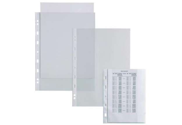 Immagine di Buste in PP buccia Sei Rota Atla 150 - alto spessore trasparente - 22x30 cm - conf. 50 pezzi - 66221