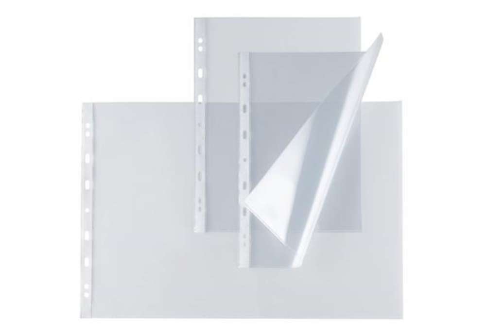 Immagine di Buste in PP liscio Sei Rota Atla T 150 - alto spessore trasparente 21x29,7 cm - conf. 50 pezzi - 662