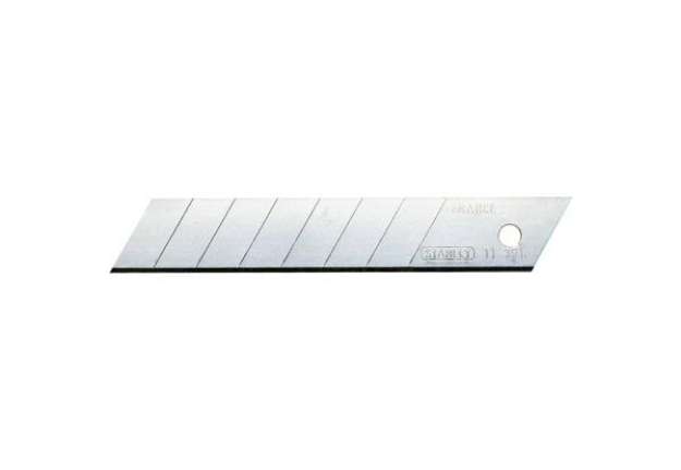 Immagine di Lame per cutter a spezzare STANLEY 18 mm Spessore 0,55mm M11301B