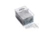 Immagine di Fermagli Leone filo zincato ritrafilato Gran Mix misure assortite zinco brillante scatola da 500 g F