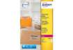 Immagine di Etichette poliestere trasparenti lucide AVERY QuickPEEL™ 99,1x67,7 mm - 8 et/foglio - laser conf. 25