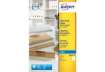 Immagine di Etichette poliestere trasparenti opache AVERY QuickPEEL™ 210x297 mm - 1 et/foglio - inkjet conf. 25