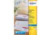 Immagine di Etichette bianche per buste AVERY QuickDRY™ 38,1x21,2 mm - 65 et/foglio - stampanti inkjet - cf. 25