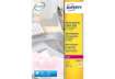 Immagine di Etichette poliestere trasparenti lucide AVERY QuickPEEL™ 22x12,7 mm - 48 et/foglio - laser conf. 25
