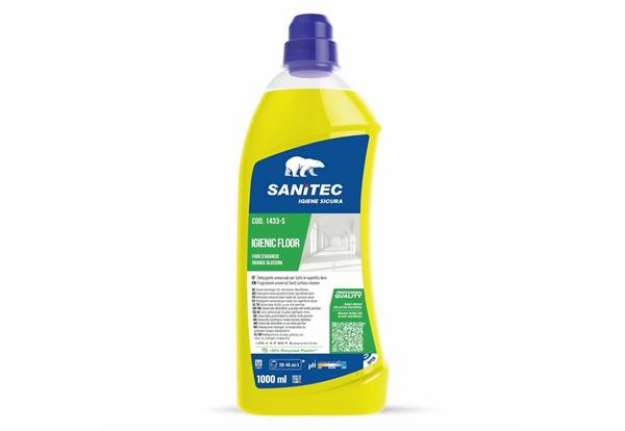 Immagine di Detergente concentrato per pavimenti Sanitec Igenic Floor Fiori d'arancio & Bergamotto - 1000 ml - 1