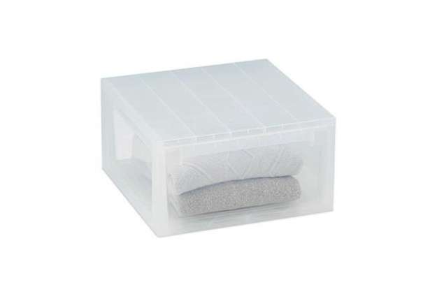 Immagine di Cassetto multiuso TERRY Light L 23 lt. trasparente - 39x39,6x21,3 cm 1001384