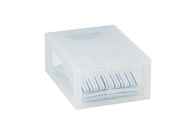 Immagine di Cassetto multiuso TERRY Light M 12 lt. trasparente - 39x29,6x16 cm 1001383