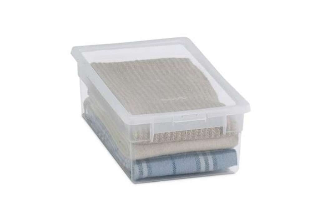 Immagine di Contenitore multiuso TERRY Light Box XS 5 lt. trasparente 19x33,4x11 cm 1001377