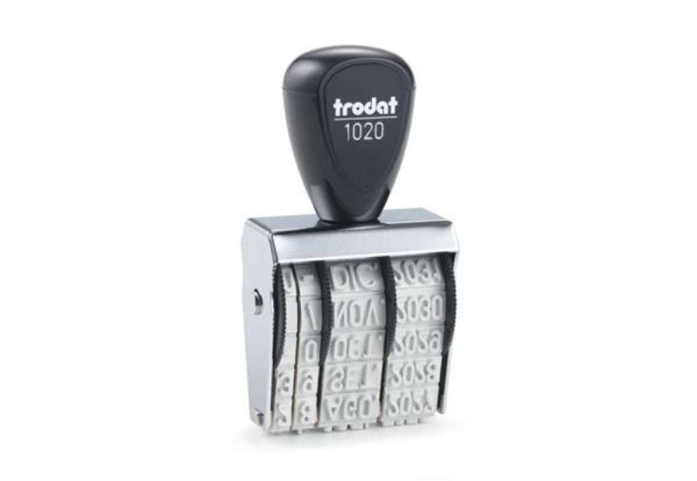 Immagine di Datario in gomma TRODAT CLASSIC 1020 in gomma - carattere 5 mm 54239