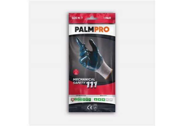 Immagine di Guanti riusabili Icoguanti in nylon/nitrile L blu NNT/LARGE