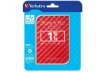 Immagine di Hard Disk Esterno Verbatim Store 'n' Go USB 3.0 1 TB rosso - 53203