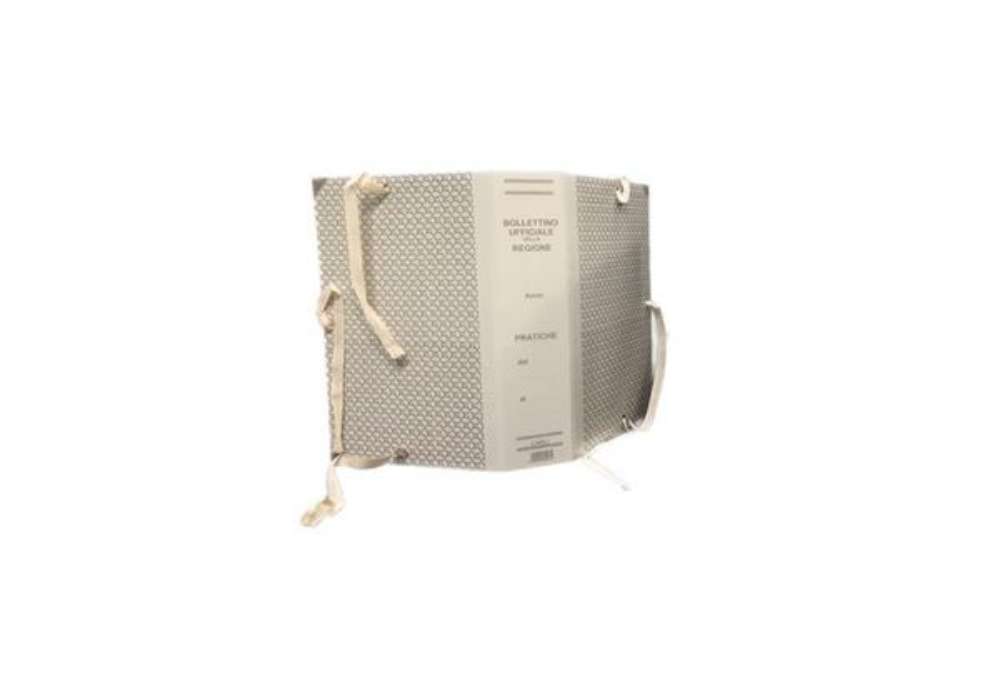 Immagine di Faldone con lacci occhiellati EURO-CART Bollettino Regionale - cartone da 1,8 mm dorso 8 cm - CABU