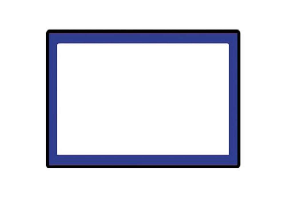 Immagine di Etichette per prezzatrice Printex f.to 26x19 mm bianco/blu permanenti conf 10 rotoli da 600 etich. -