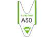 Immagine di Rotolo tagliandi per eliminacode Printex 2000 tagliandi f.to lettera + 2 cifre verde - Conf. 5 pezzi
