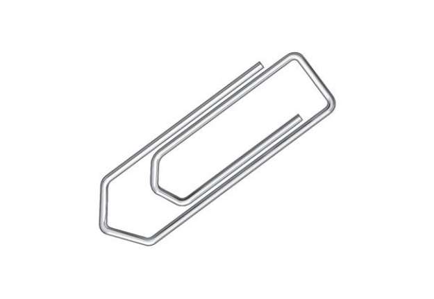 Immagine di Fermagli Q-Connect filo di acciaio nichelato 32 mm conf. da 100 - KF01312