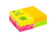 Immagine di Foglietti riposizionabili Q-Connect 70 g/m² assortiti neon 76x127 mm - carta FSC - 12 blocchetti 100