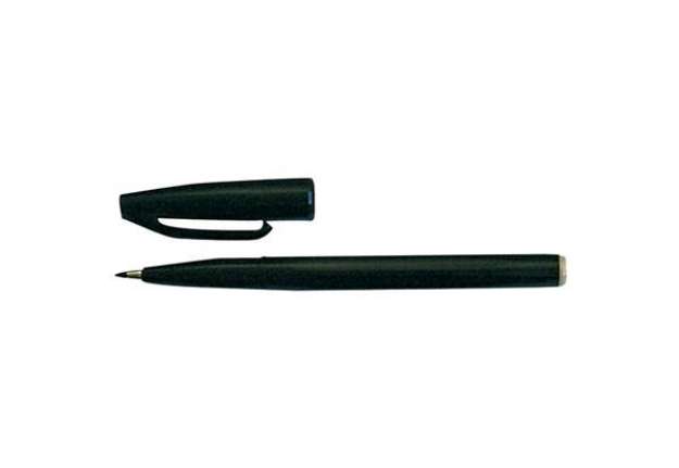Immagine di Pennarello Pentel Sign Pen punta fibra 2 mm 0,8 mm nero S520-A