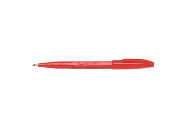 Immagine di Pennarello Pentel Sign Pen punta fibra 2 mm 0,8 mm rosso S520-B