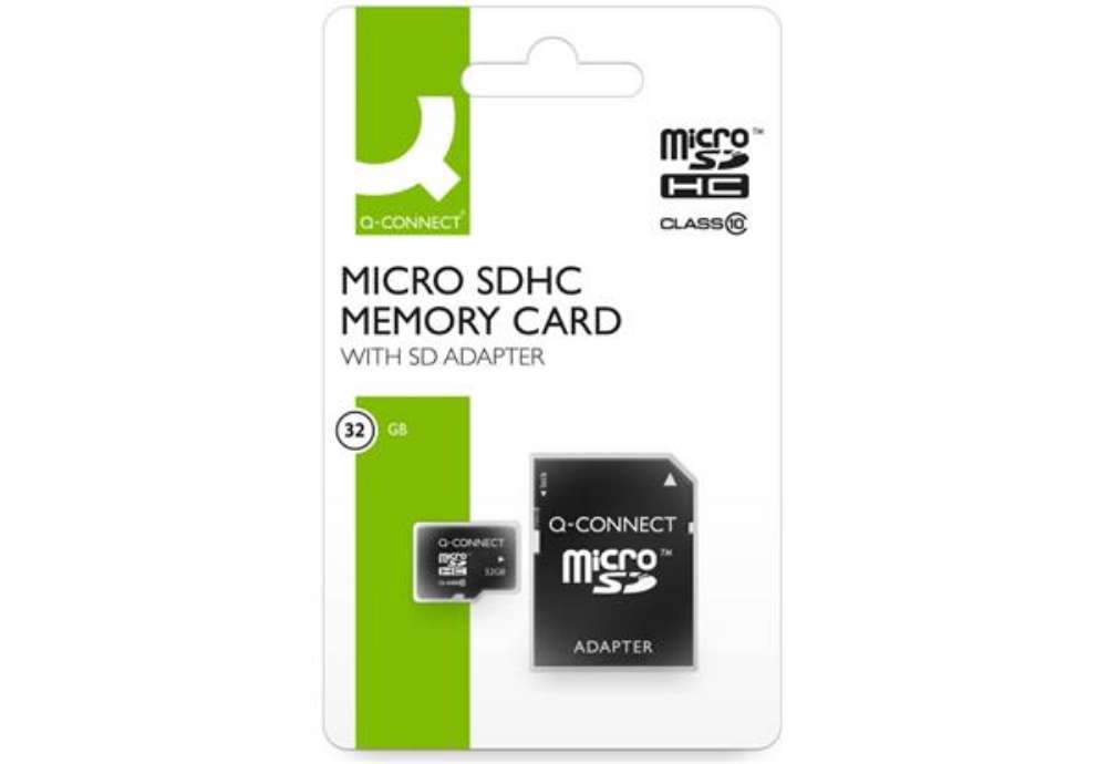 Immagine di Scheda di memoria in blister Q-Connect Micro SDHC 32 GB KF16013