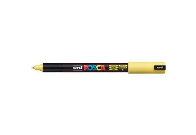 Immagine di Marcatore a tempera POSCA Uni-Ball punta tonda 0,7 mm giallo M PC1MR G