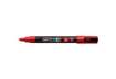 Immagine di Marcatore a tempera POSCA Uni-Ball punta tonda 0,9-1,3 mm rosso M PC3M R